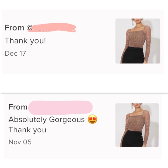 Lurex Sheer Mocha Brown Tan Long Sleeve Square Neck Ruched Tee Top Shirt - Picture 9 of 9